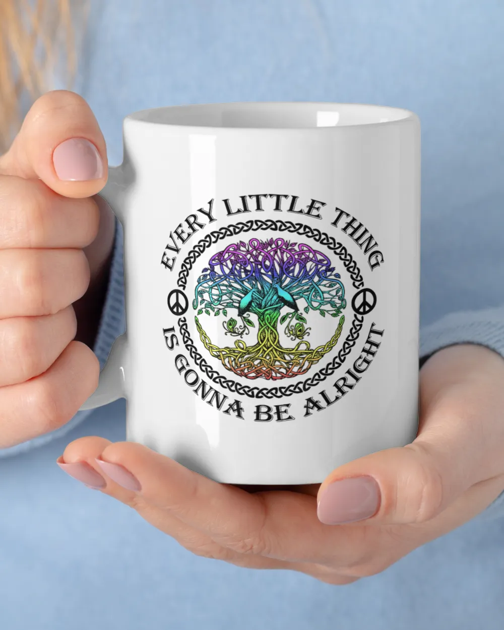 Every Little Thing Is Gonna Be Alright White Mug white 11oz