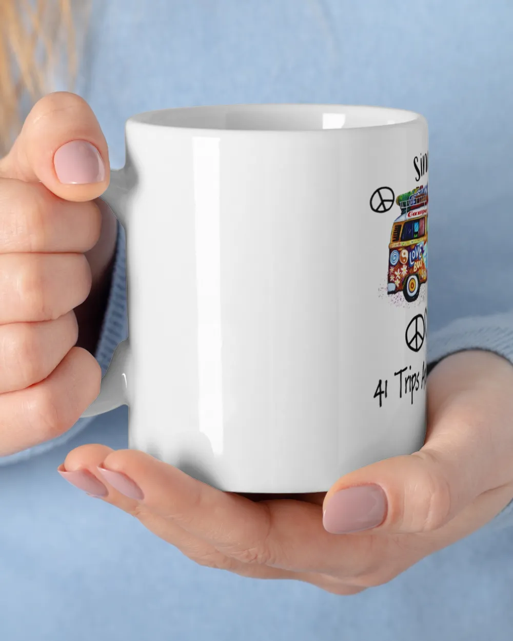 1983 USA57 White Mug white 11oz