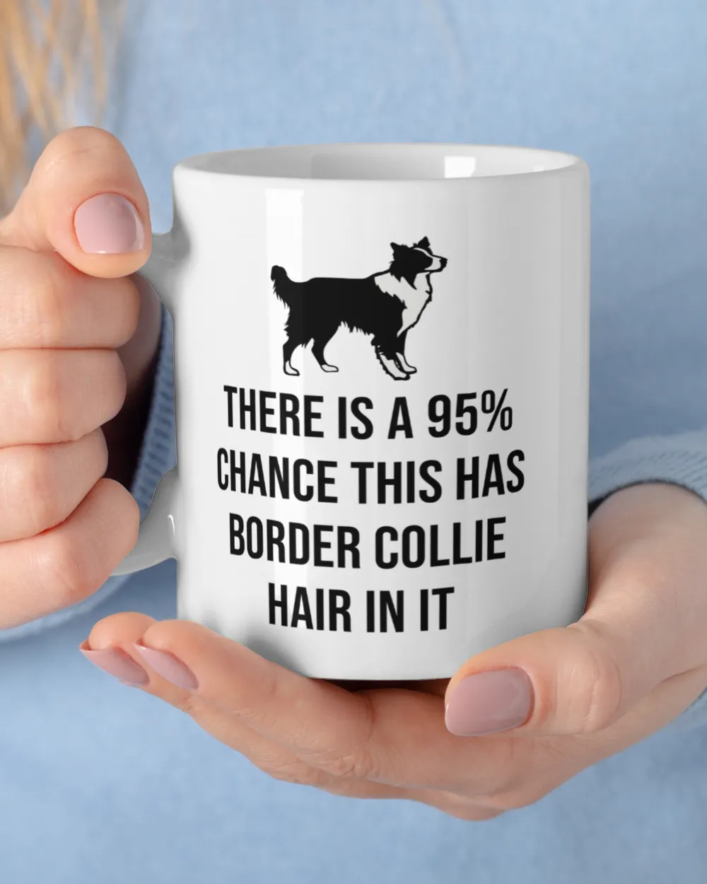 Border Collie Hair In It
