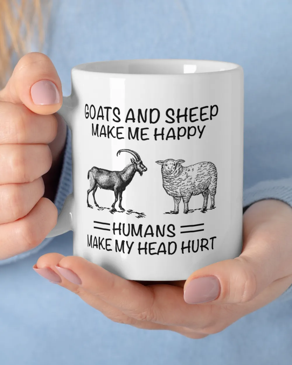 Goats and Sheep Make Me Happy