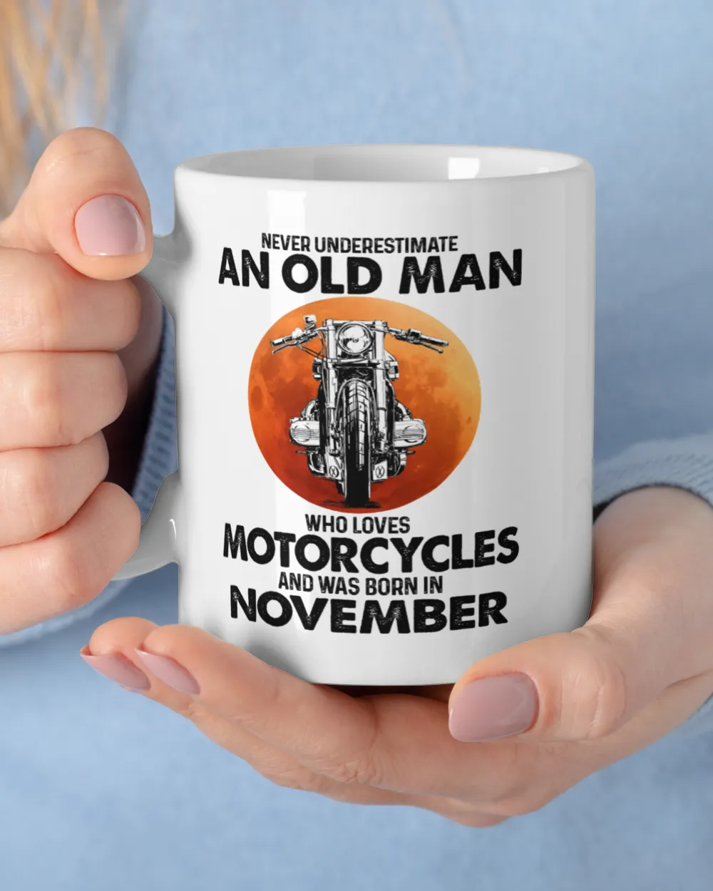 November White Mug white 11oz