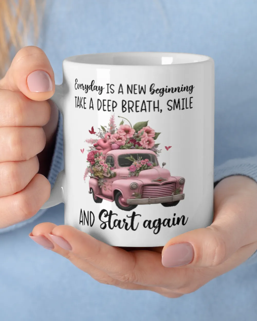 Country Truck Mug Everyday Is A New Beginning