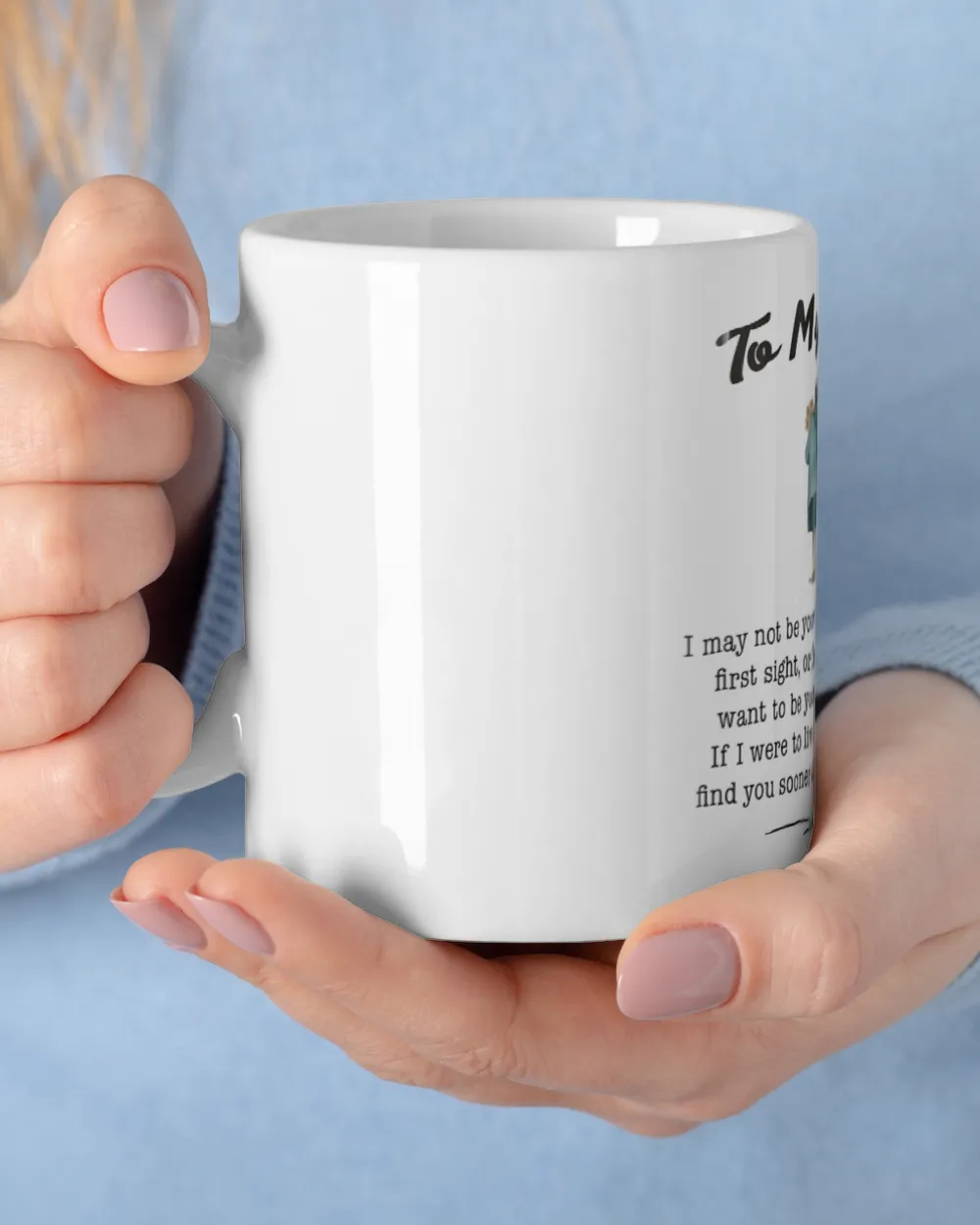 To My Wife White Mug white 11oz
