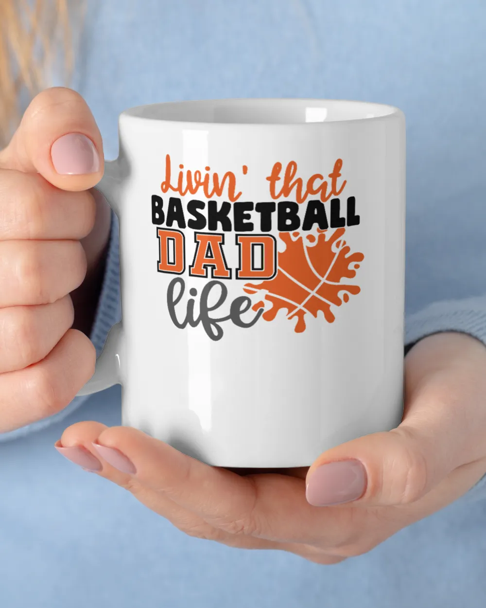 funny basketball gift livin that basketball dad life t shirt