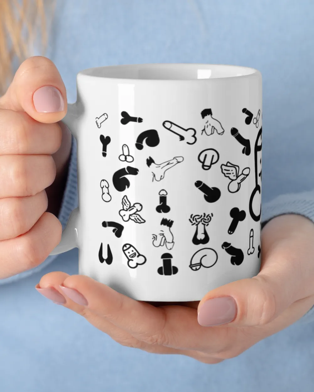 Willy Mug Sublimation Mug Template - Cricut Mug Press Sublimation Wrap White Mug white 11oz