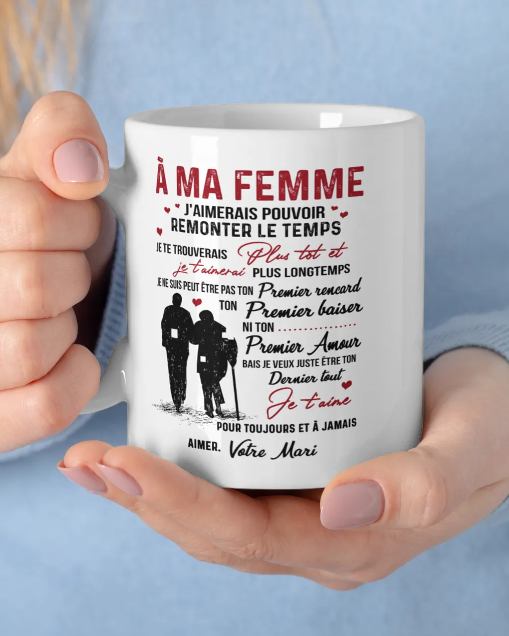 À ma femme White Mug white 11oz