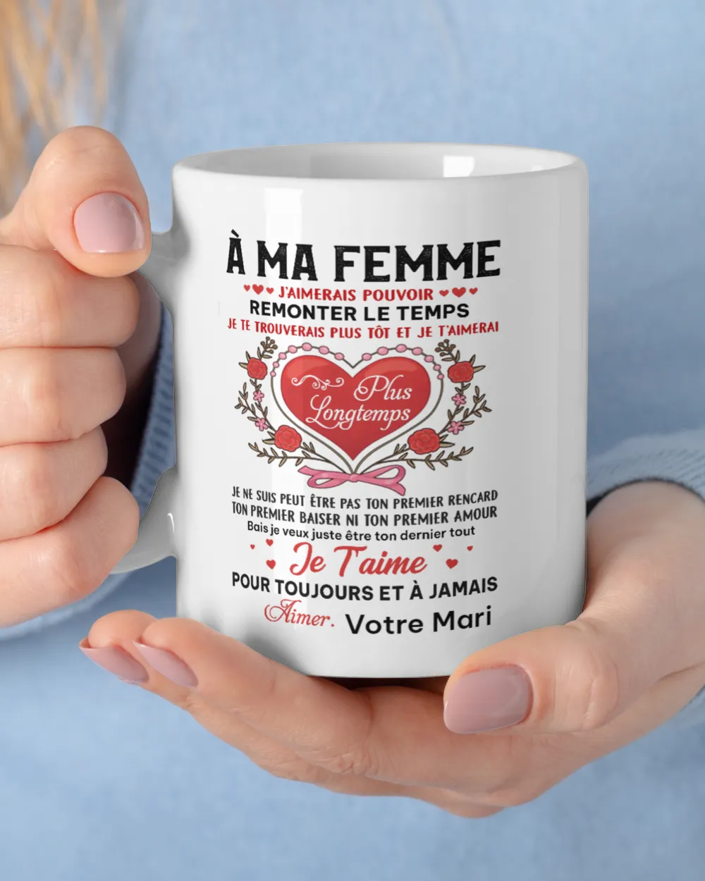 À ma femme White Mug white 11oz