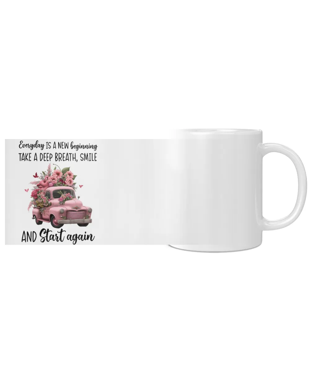 Country Truck Mug Everyday Is A New Beginning
