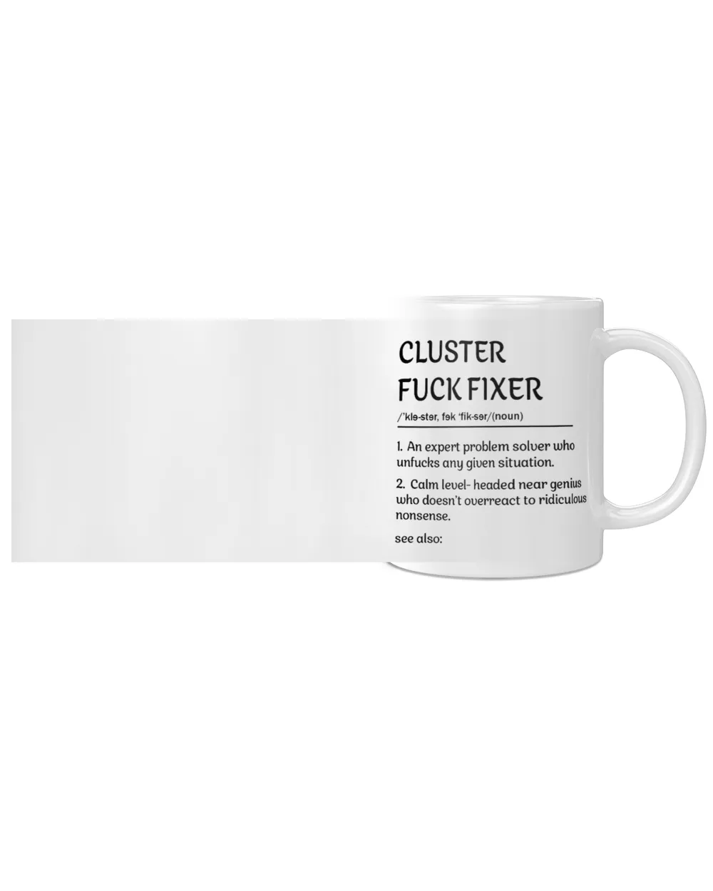 Personalized Cluster Fixer Mug