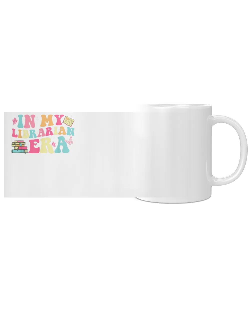 In My Librarian Era Last Day Of School Back To School White Mug white 11oz