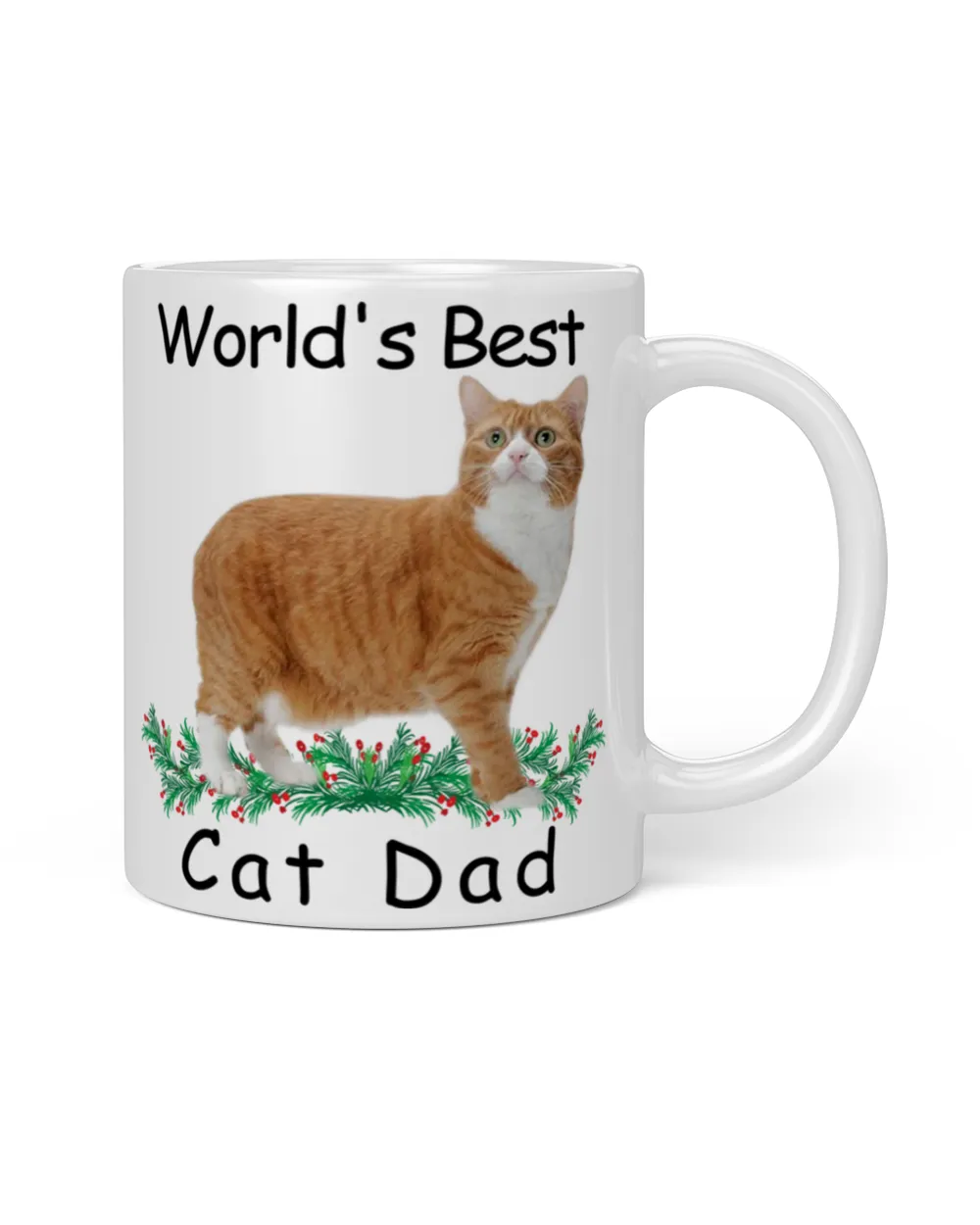 World's Best Manx Cat Red Dad