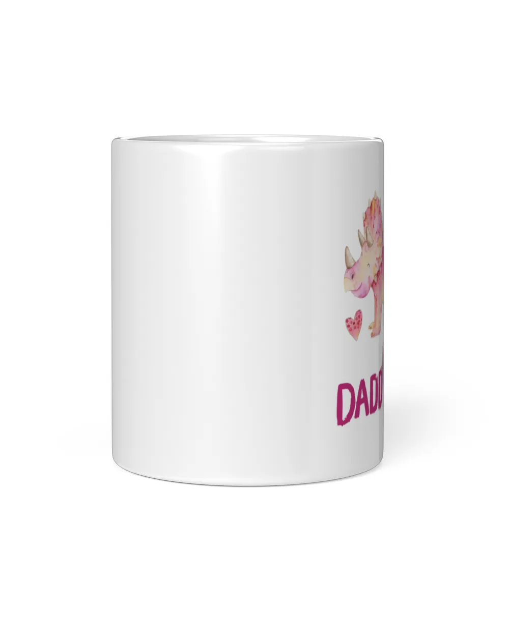 Personalised [TRICERATOPS] Funny [DaddySaur] Cute Dinosaur Gift / Family Mug, Personalized Mug, Gift for Dad, Father's Day Gift, Funny Dinosaur Mug, Mug For Dad, Butt Mug