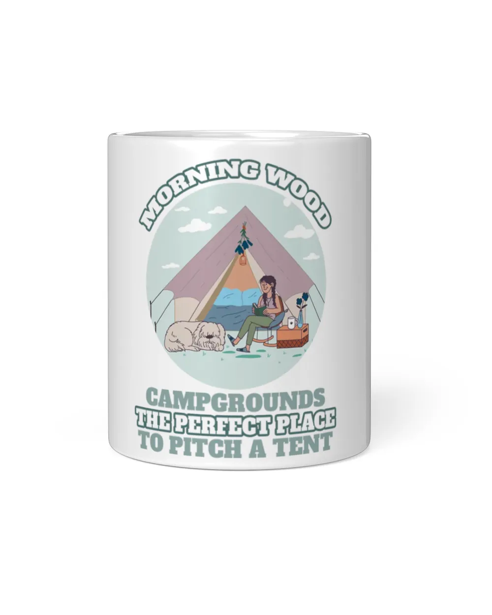 Morning Wood Campgrounds Coffee Mug