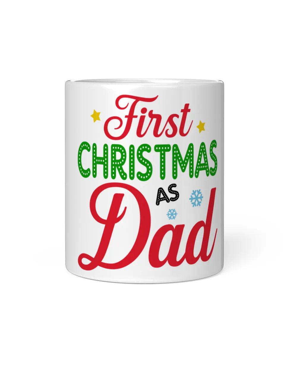 Our 1st Family Christmas, First Christmas As Dad Wine Tumbler (12 oz)