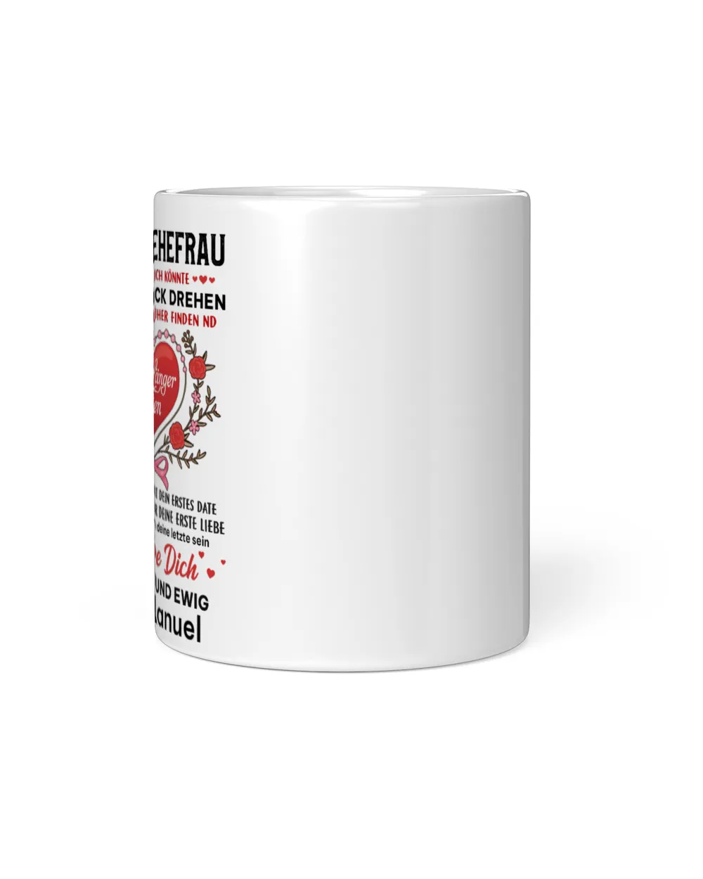AN MEINE EHEFRAU White Mug white 11oz
