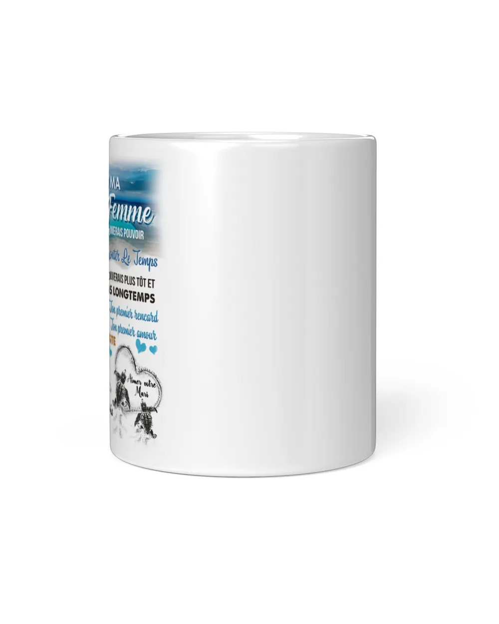 A ma femme White Mug white 11oz