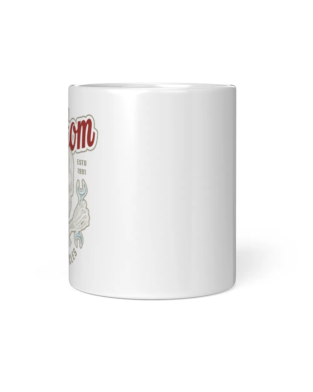 Custom Motorcycles ESTD 1991 Mug White Mug white 11oz