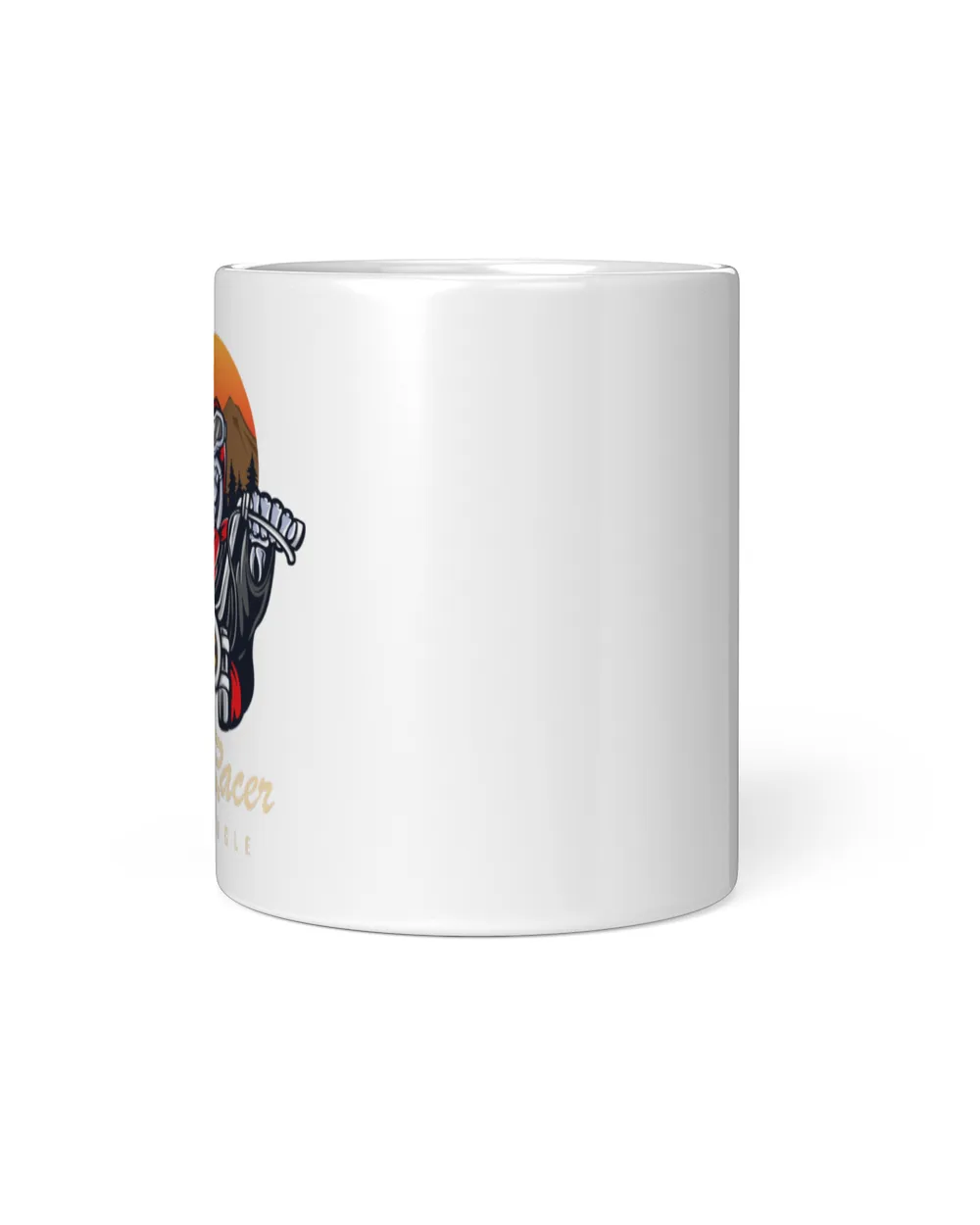Kings Cafe Racer Motorcyle Mug White Mug white 11oz