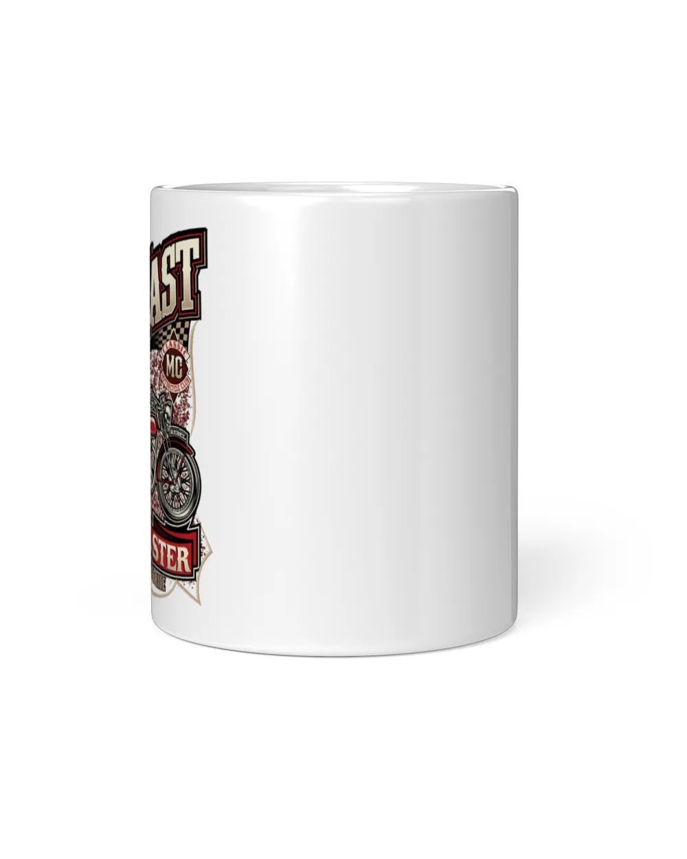 Live Fast Ride Faster Classic Mug White Mug white 11oz