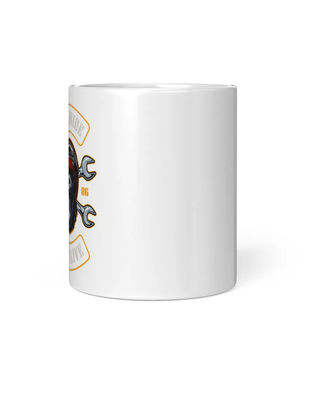 Live To Ride & To Live Mug White Mug white 11oz