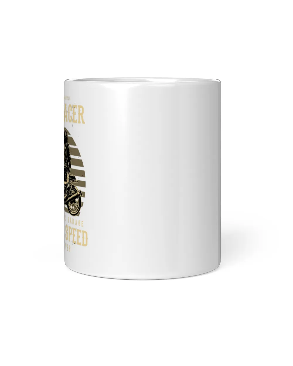 Men Cafe racer Full of Speed Mug White Mug white 11oz