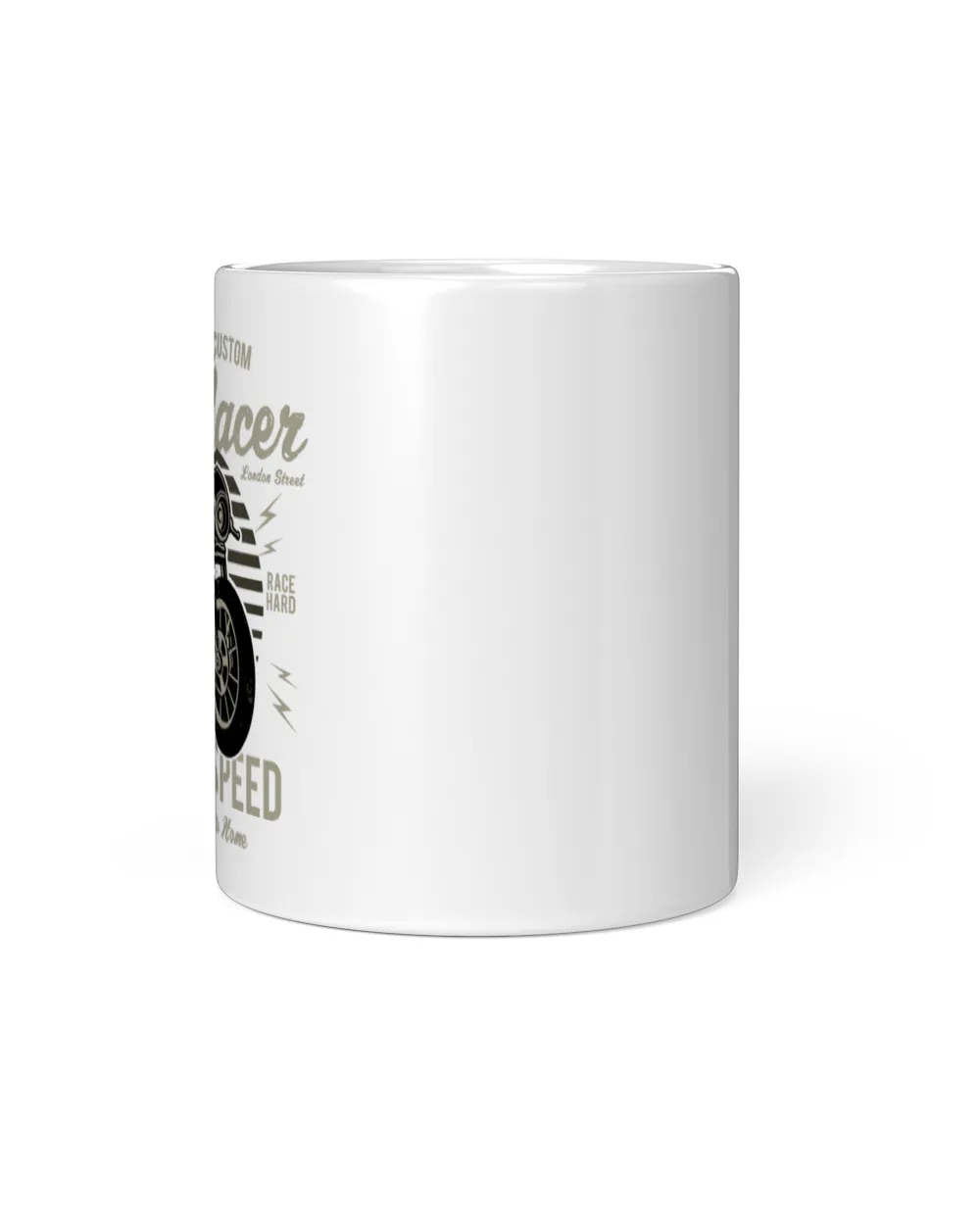 Motorcycle Custom Cafe Racer Mug White Mug white 11oz