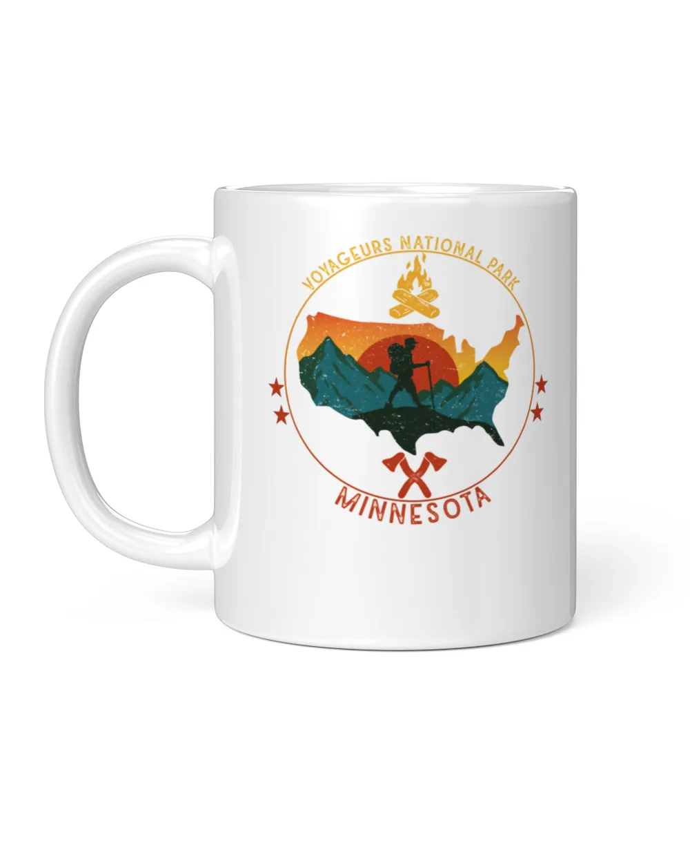 Vintage Voyageurs National Park Minnesota1603 T-Shirt