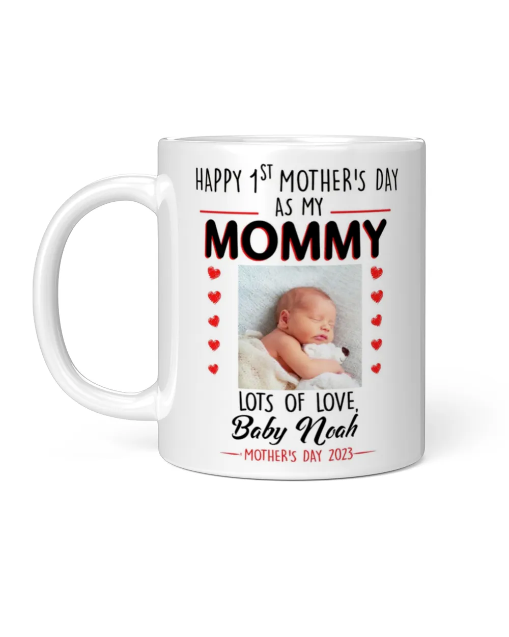 Personalized Happy 1st Mother's Day As My Mommy 2023