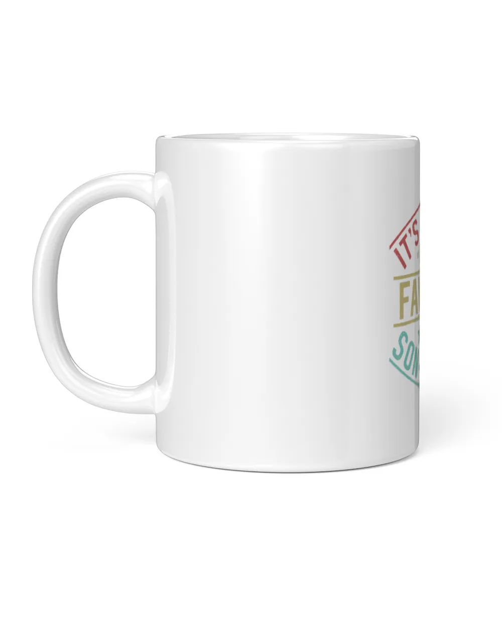It's Official I'm The Favorite Son In Law White Mug white 11oz