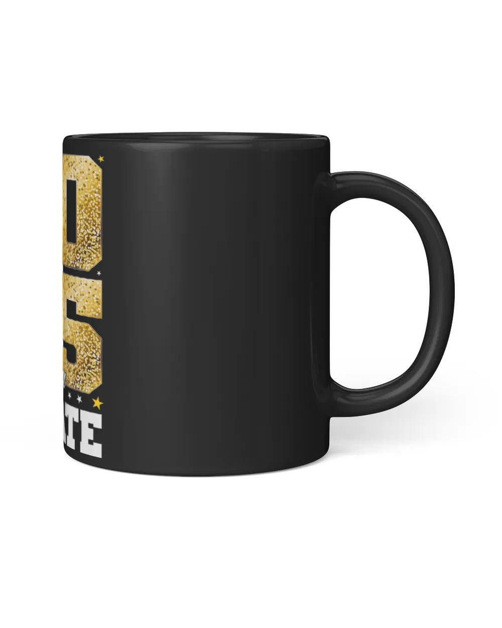 Proud Family of a Class of 2025 Graduate Senior Graduation 1 Black Mug 11oz black 11oz