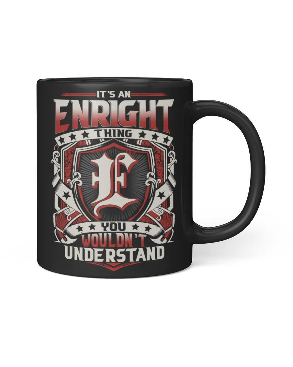 ENRIGHT Black Mug black 11oz