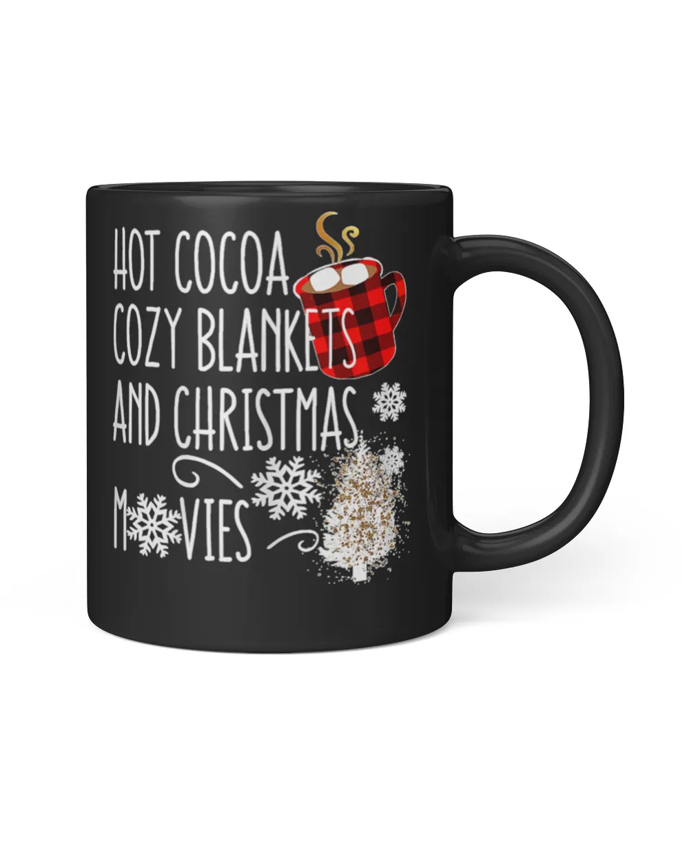 Hot Cocoa Blankets Christmas Movies 353 Shirt