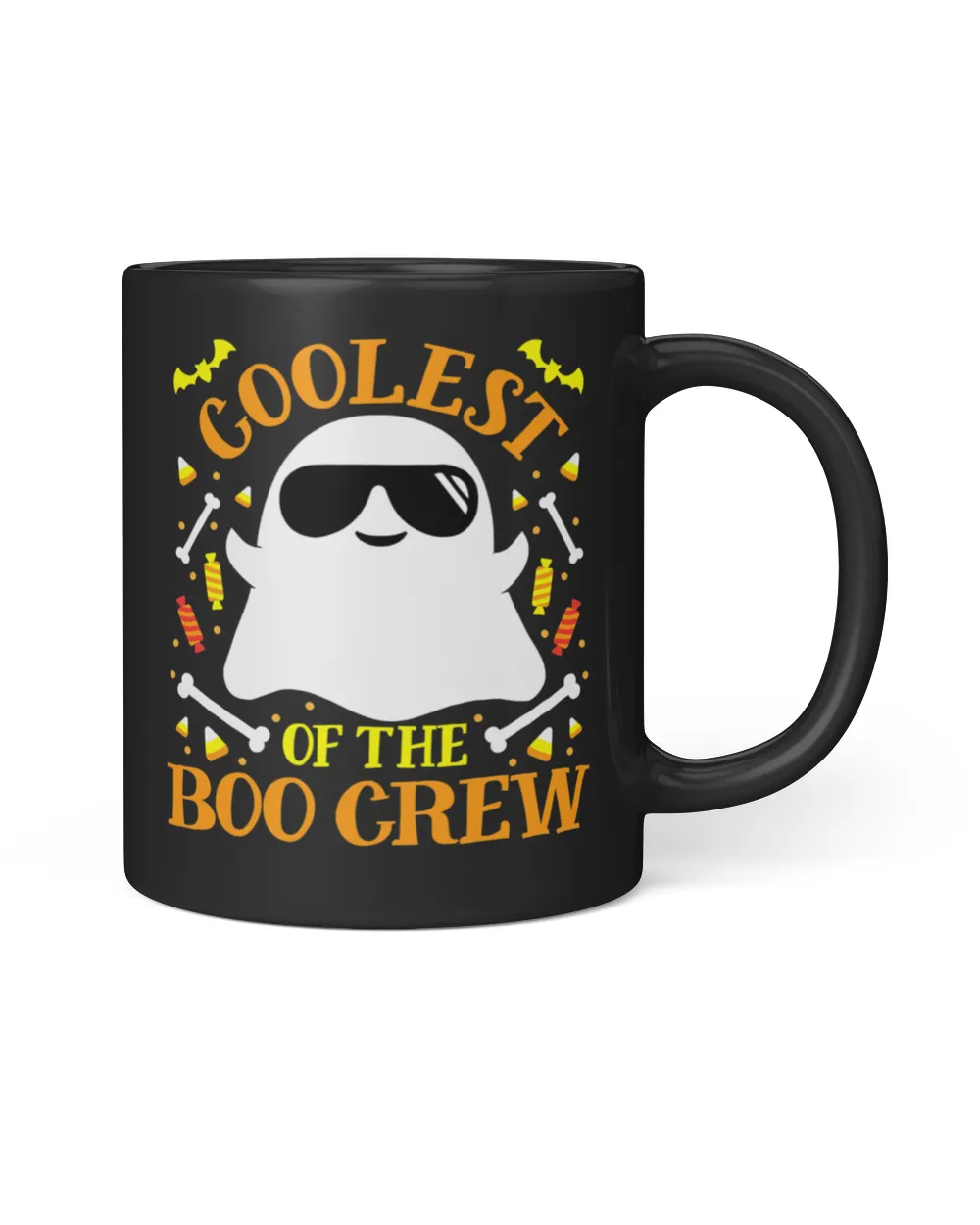 Coolest Boo Crew Ghost Matching Funny T-Shirt