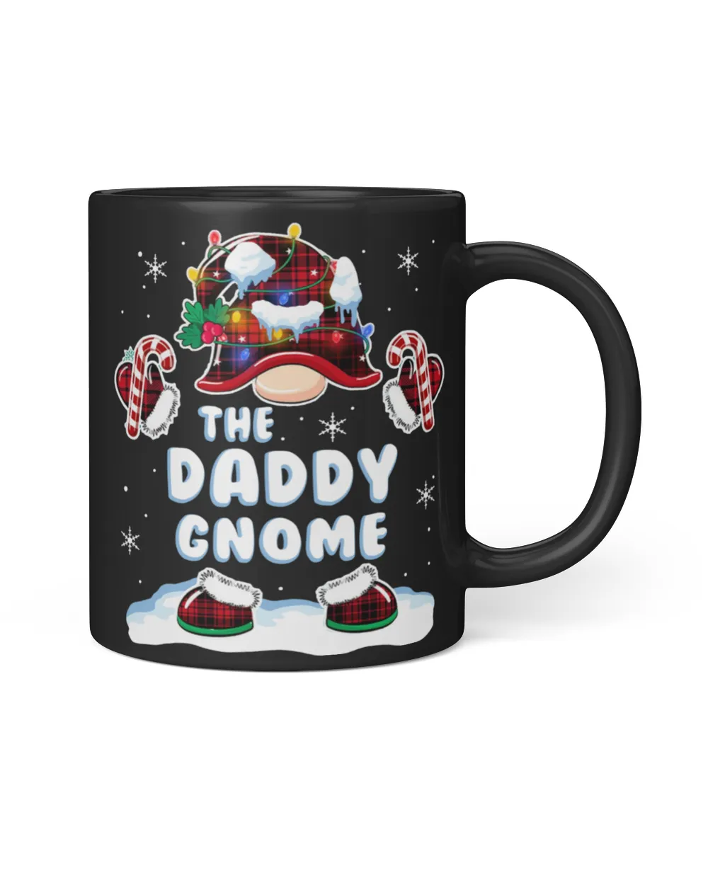 Funny The Daddy Gnome Christmas PJS Group Matching Family Xmas Gift