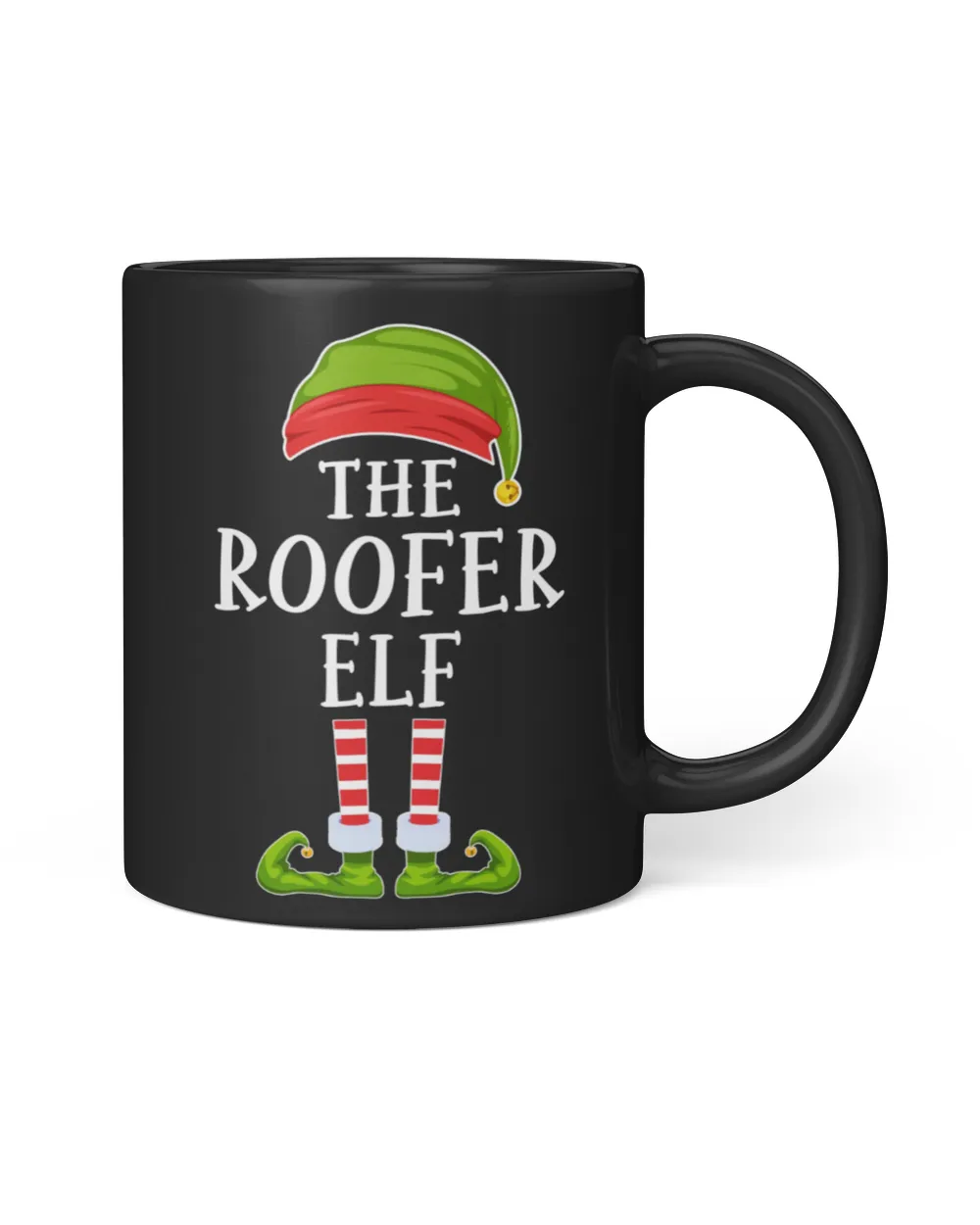 The Roofer Elf Family Matching Group Christmas Gift Funny