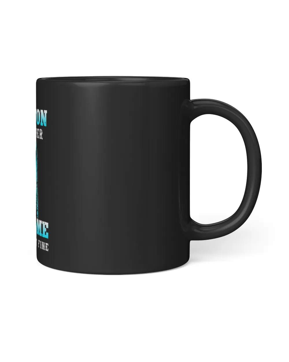 Sorry My Nice Button Is Out Of Order But My Bite Me Button 553 Black Mug 11oz black 11oz