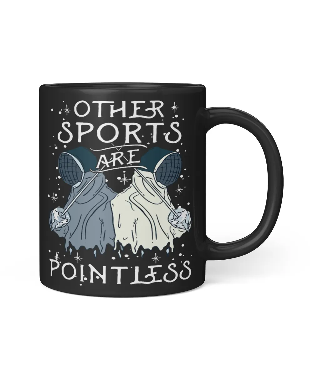 Other Sports are pointless Black Mug black 11oz