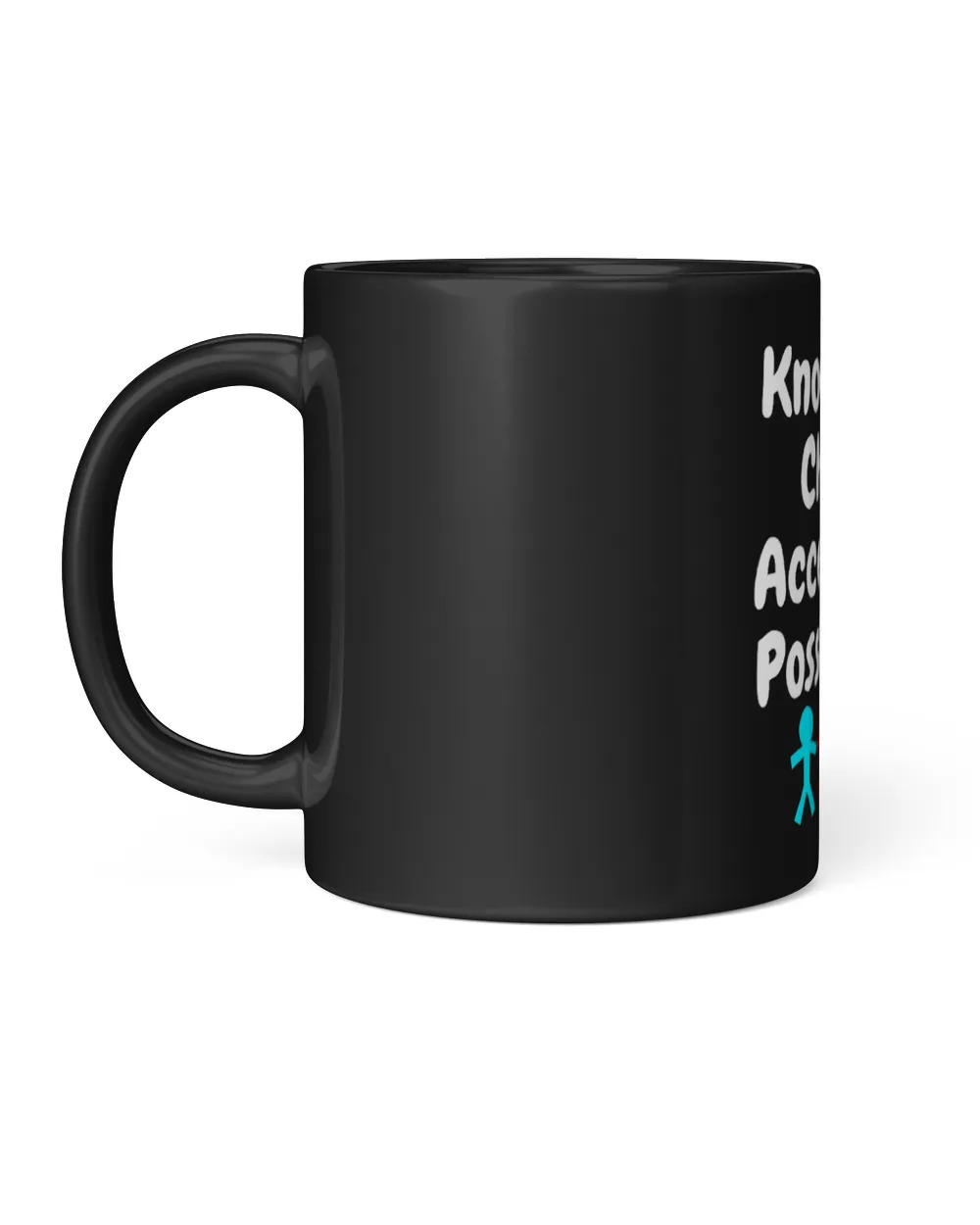 Knowledge Change Acceptance Possibilities Black Mug 11oz black 11oz