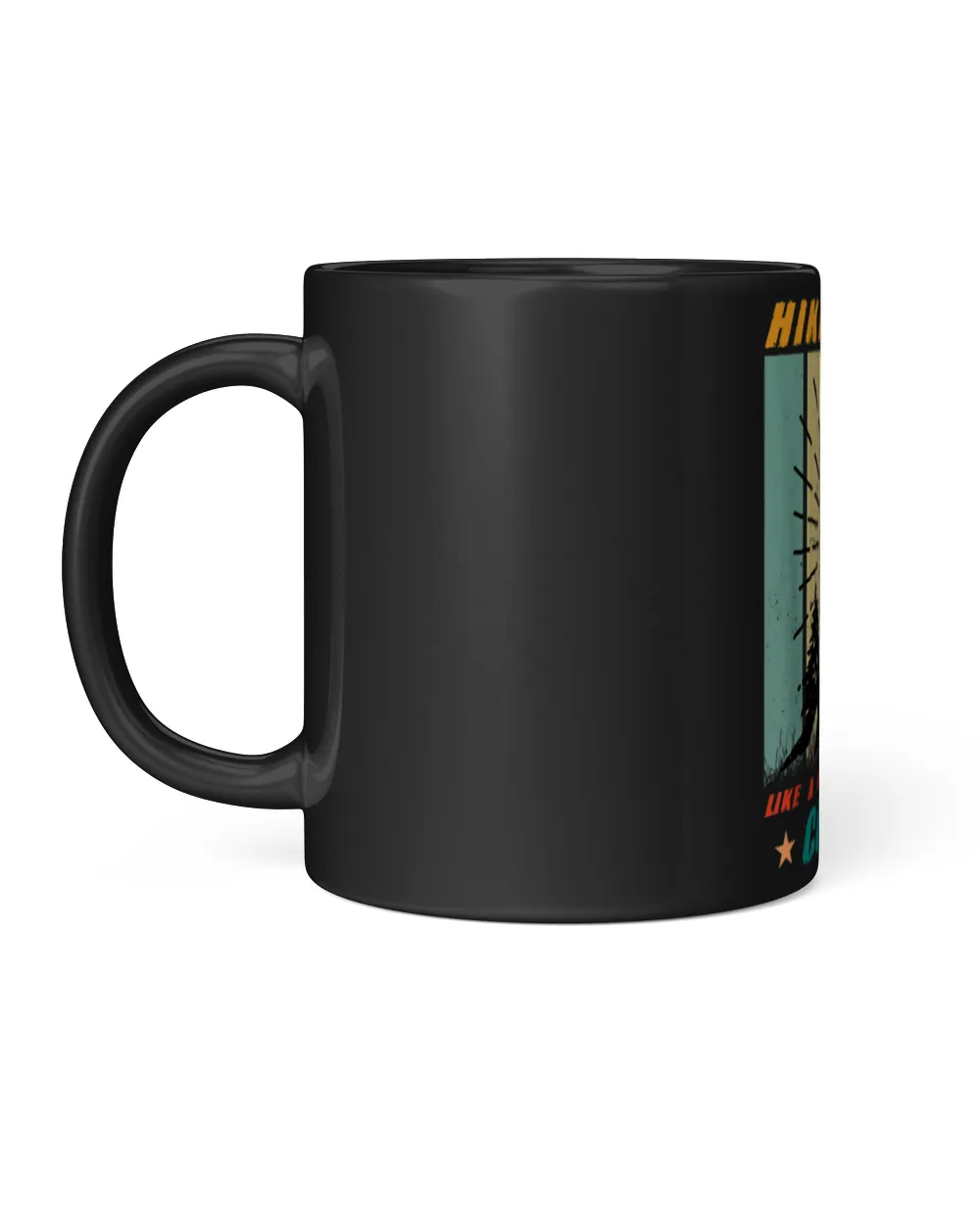 Hiking Father's Day Funny Hiking Dad Like A Regular Dad Hiking Magic Mug