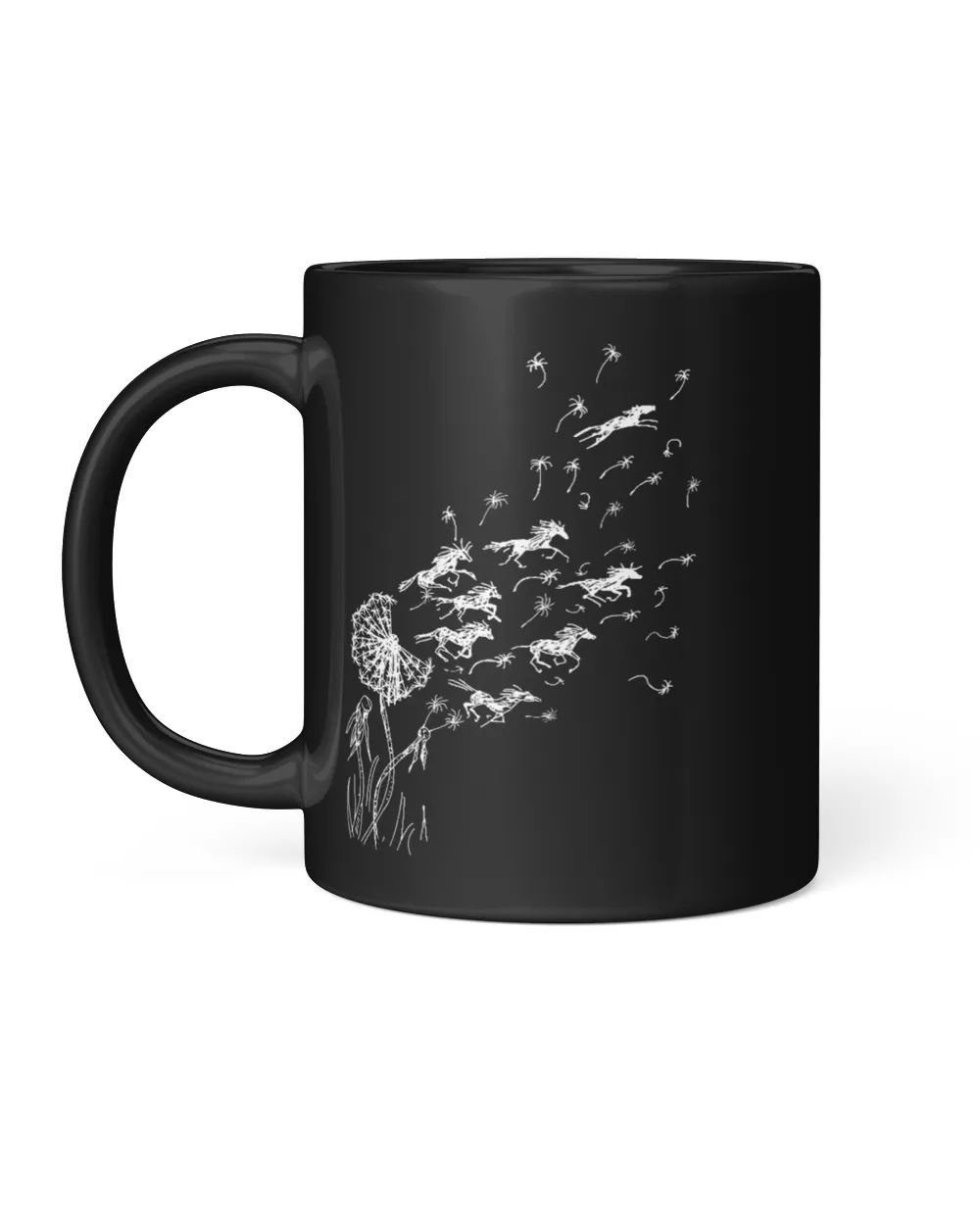 dandelion horse graphic