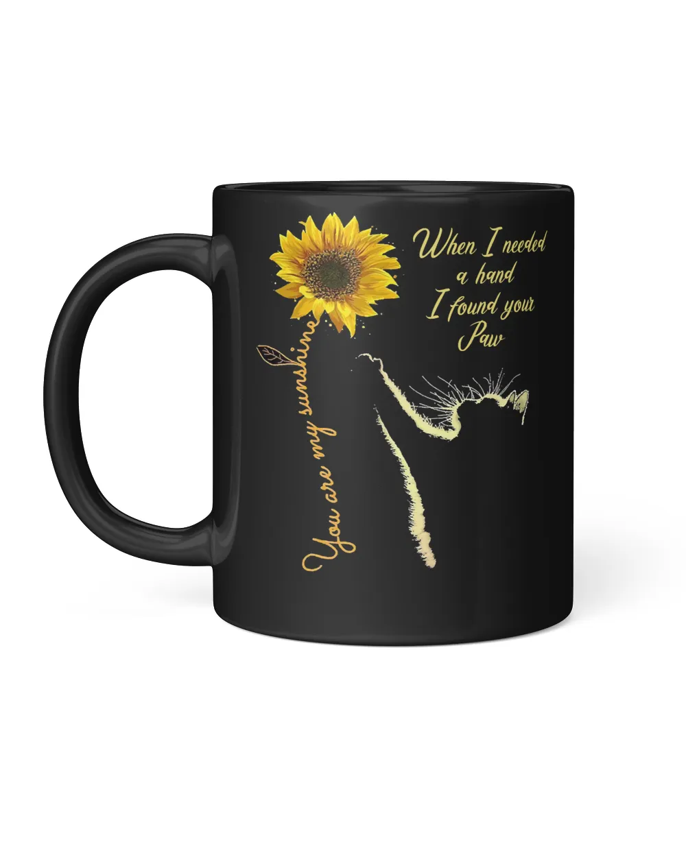 Cat Cat And Sunflower Meaningful Quote 478 paws