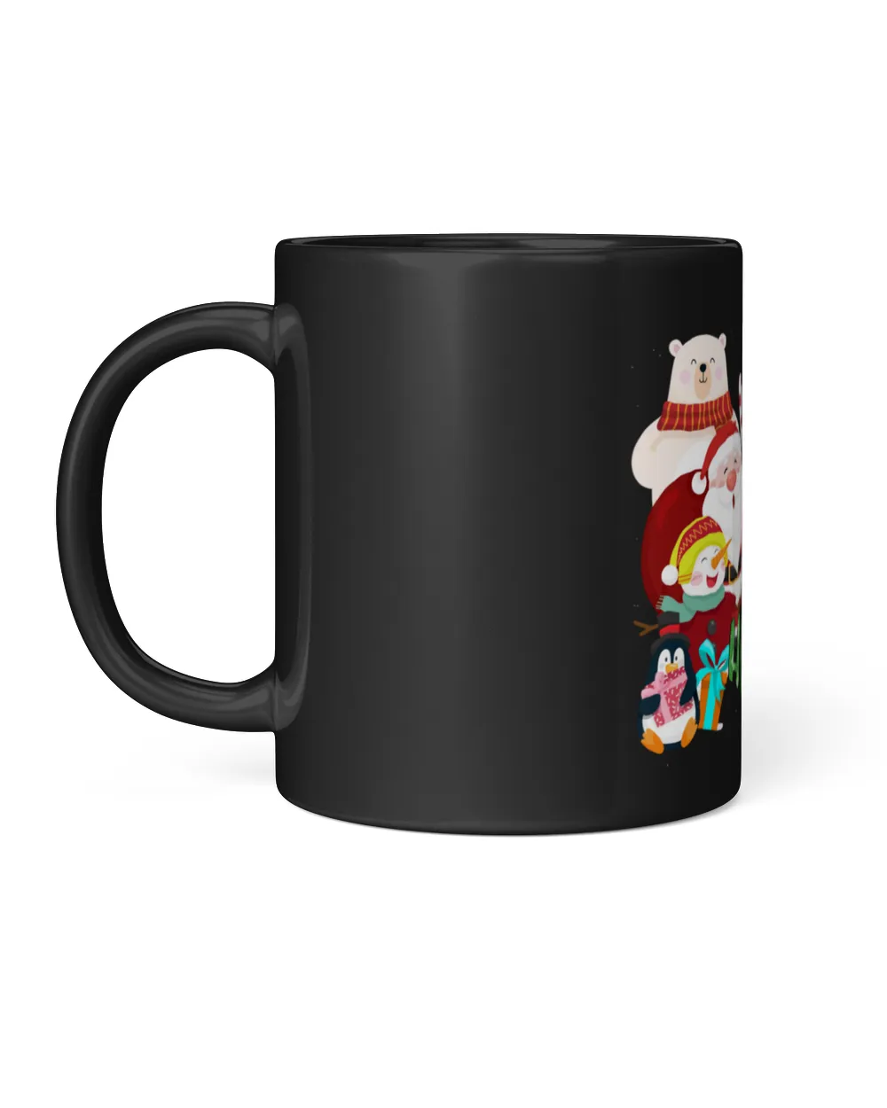 Our First Christmas In Our New Home 2022 Black Mug 11oz
