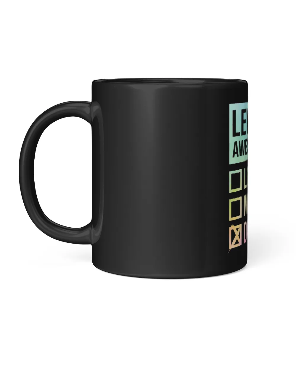 Level Of Awesomeness Dart Player Darting Triple 20 180 Dart 1 Black Mug 11oz black 11oz