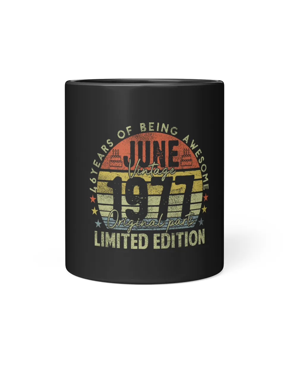 46th Birthday Gifts June 1977 46 Years Old For Mens Womens