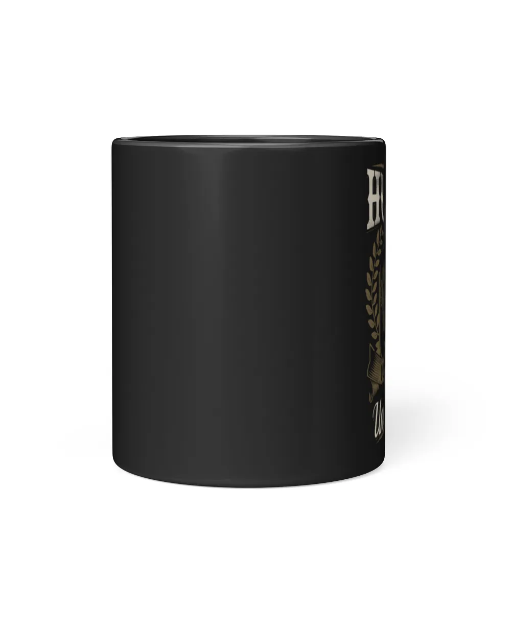 HUGHES Black Mug black 11oz