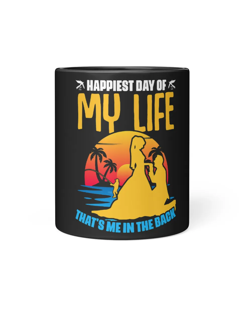 Funny Fishing Fisher Fish Rod Angler Fisherman
