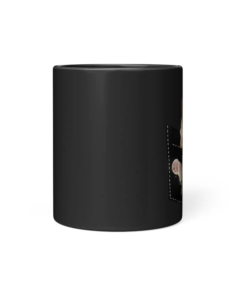 [Custom] Cute Cat pocket Black Mug black 11oz