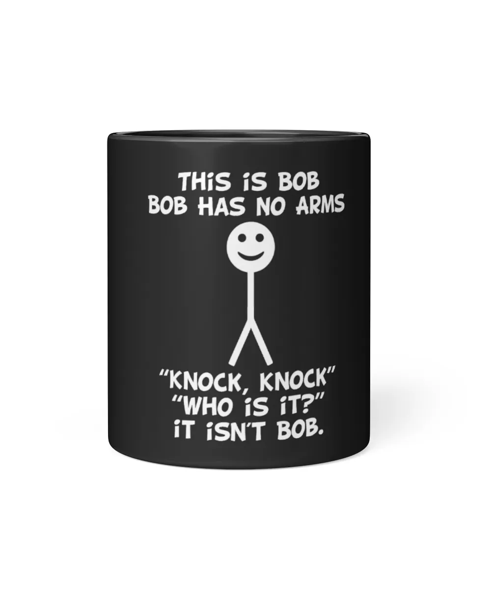 Vintage This Is Bob He Has No Arms Funny Knock Knock Fun
