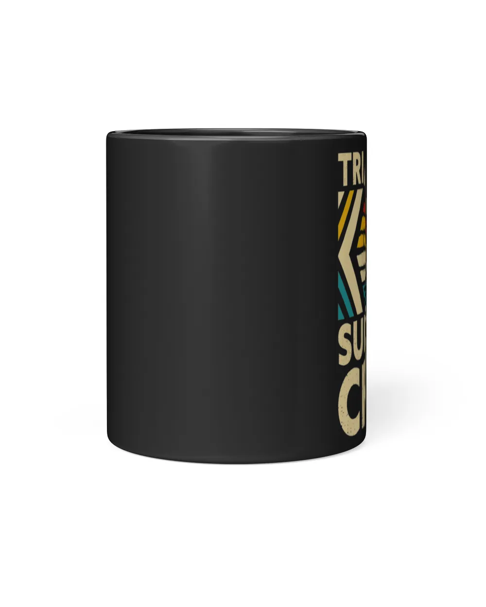 Triathlon Support Crew Black Mug 11oz black 11oz