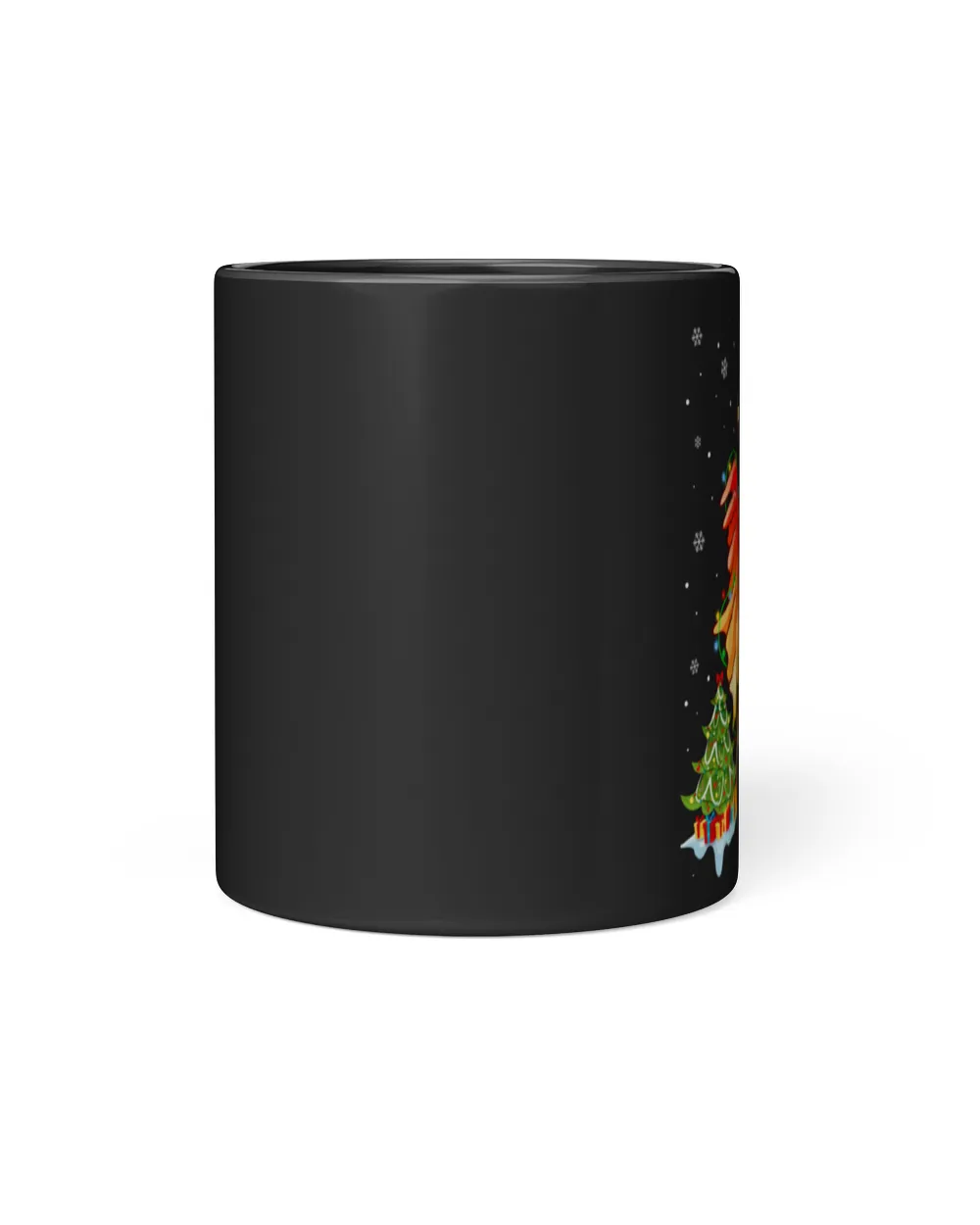 Bass Fishing Christmas Black Mug 11oz black 11oz